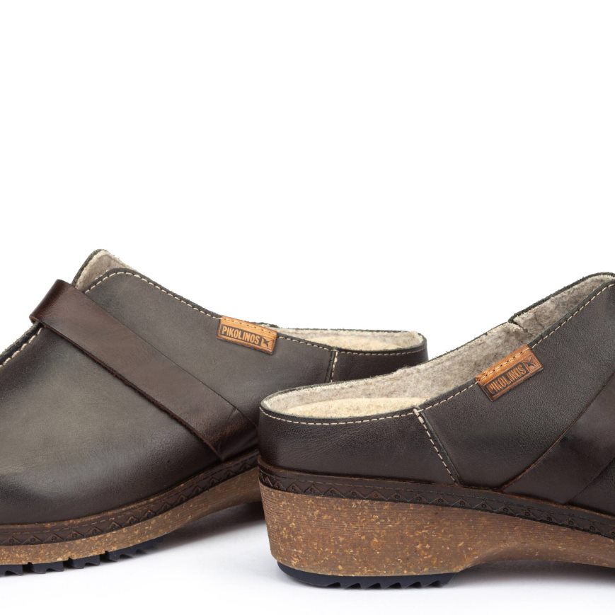 Women's Pikolinos GRANADA Clogs Dark Grey | NZ R938AQ1